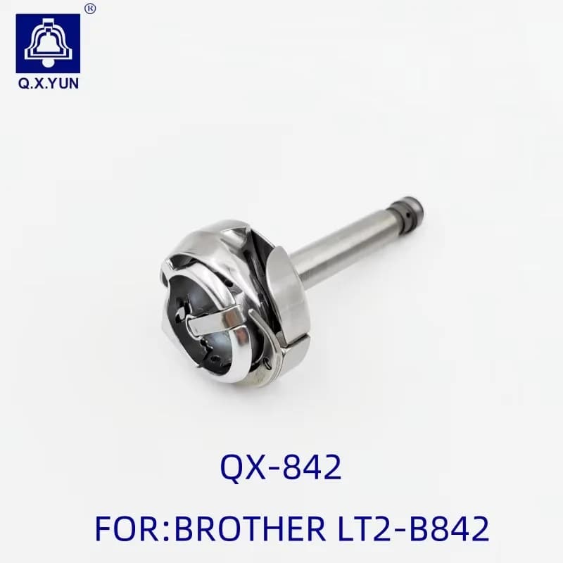 QXYUN Marca QX-842 Gancio rotante per Brother LT2-B842 Parti di macchine da cucire a doppio ago QX-842/HG12-15L/KRT842H-S