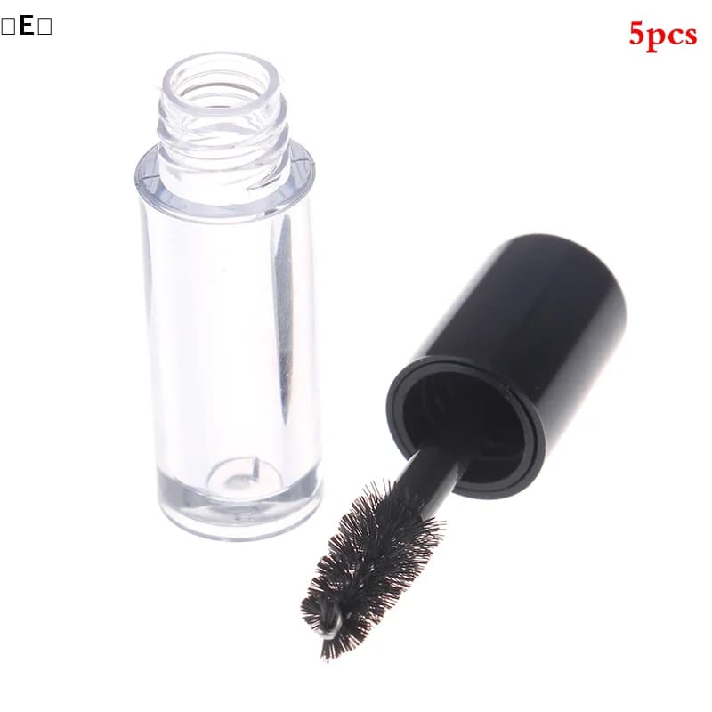 New empty bottles for mascara and containers for mascara from 0.8 ml, reproducible, also as bottles for liquids