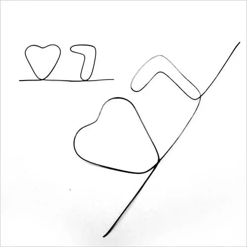 Nitinol Forma Metal Memory Wire Fuoco Trucchi magici Sihir Previsione Cuori Puntelli Illusione