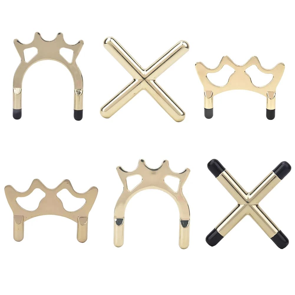 Accessori da biliardo Testa a ponte in metallo antiscivolo Biliardo Snooker Pool Cue Rest Supporto per testa a ponte Accessorio da biliardo