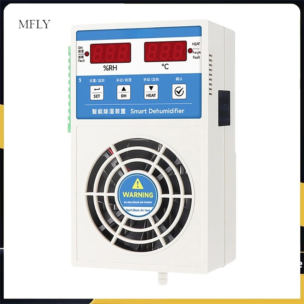 Deumidificatore per armadio industriale DIN35MM EAD-2015 deumidificatore intelligente EAD-2030 spot EAD-2060 Campionamento in tempo reale 24 ore270V