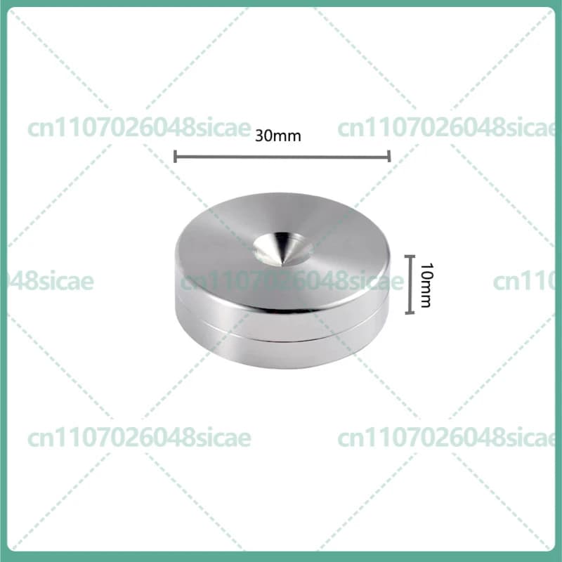 Piedini Antivibrazioni in Acciaio Inox 316 per Amplificatori Audio HiFi, Supporti per Altoparlanti, Treppiedi per Cabinet