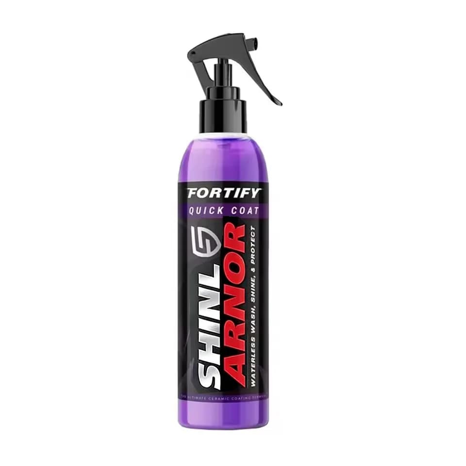 GLASKLARE Fortify Quick Coat 2026: Spray Ceramico Lucidante per Auto, Cera Idrorepellente Senza Acqua, Finitura Idrofobica di Alta Qualità