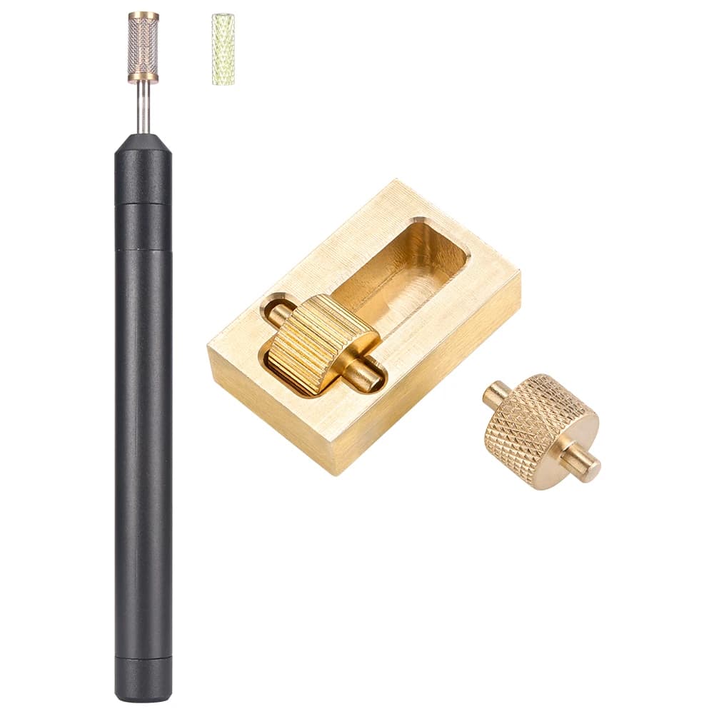 DIY Leather Edge Treatment Roller Pen & Edge Oil Box Set for Quick Application of Edge Oil And Paint,Ideal for Leather Crafting