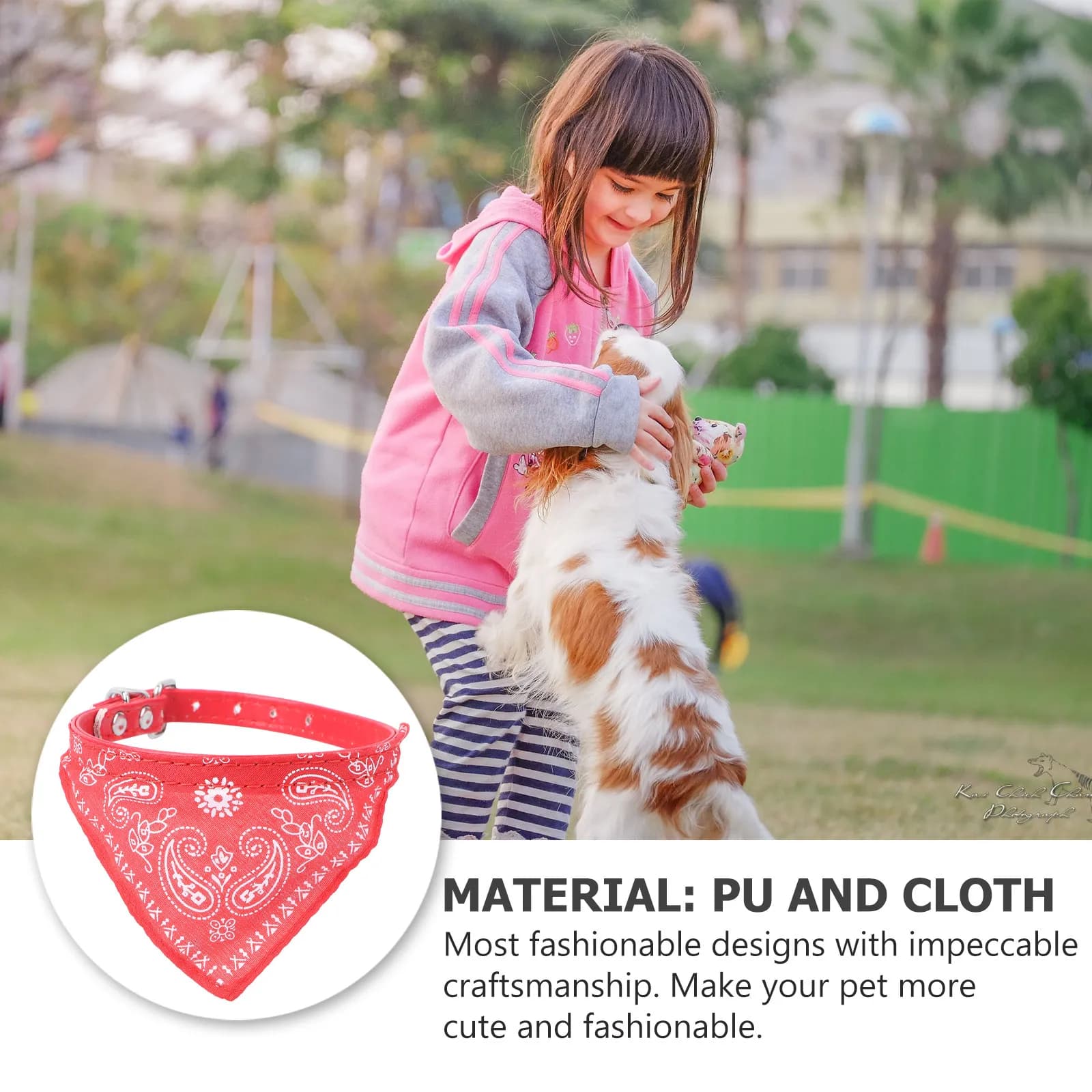 Pet Saliva Towel Collar Pets Cat Drool Bid Neckercheif Scarf Triangle Dog Neckerchief