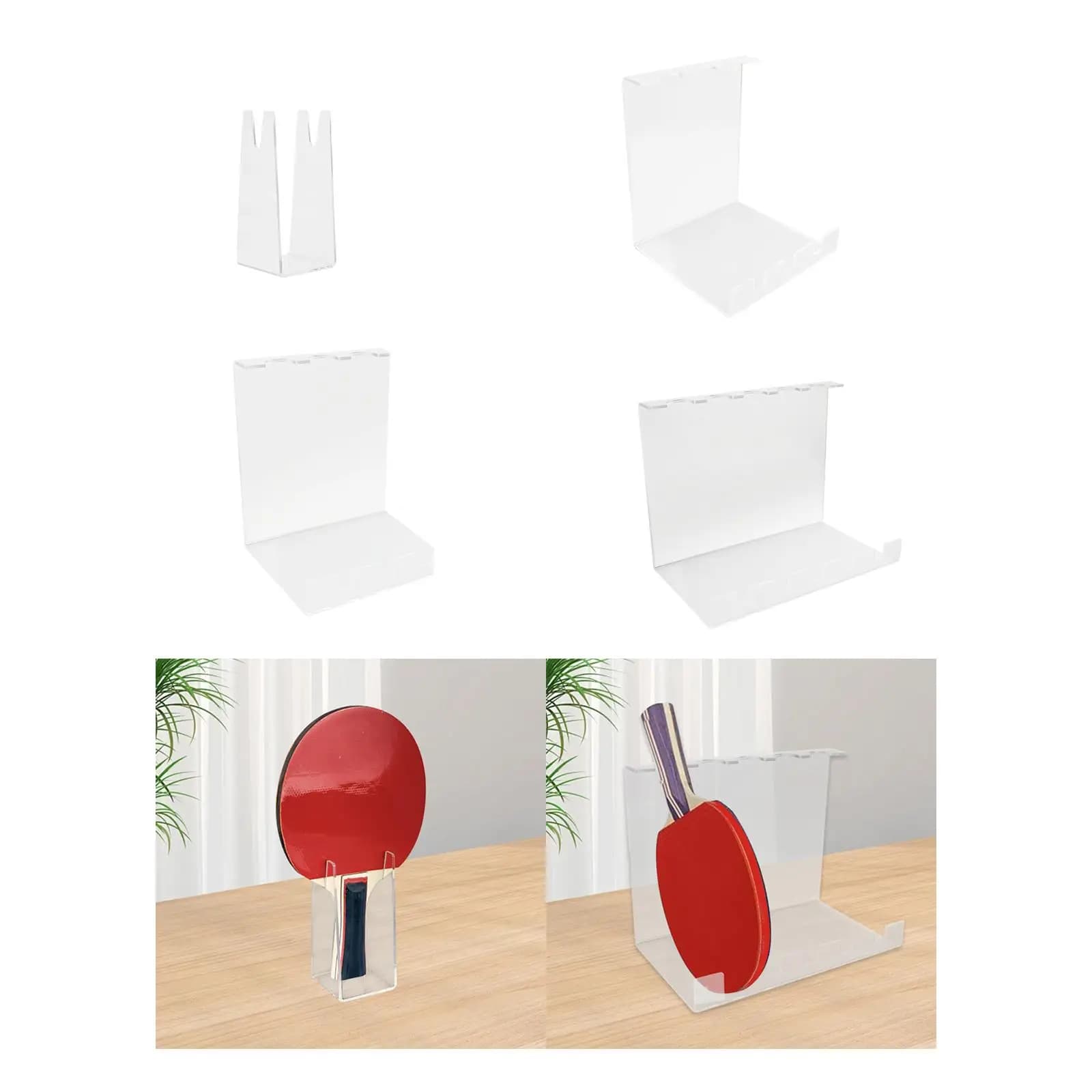 Acrylic ping pong rack display for bar room, sports shop, games room