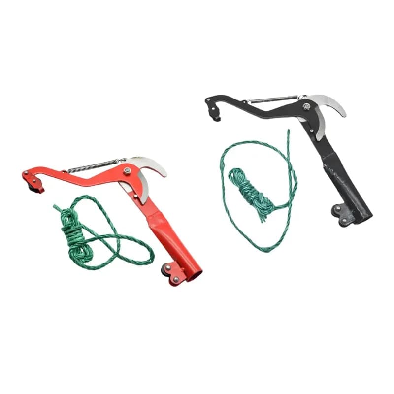 Double pulley pruning shears with rope Gardening equipment Tree pot Fruit harvester