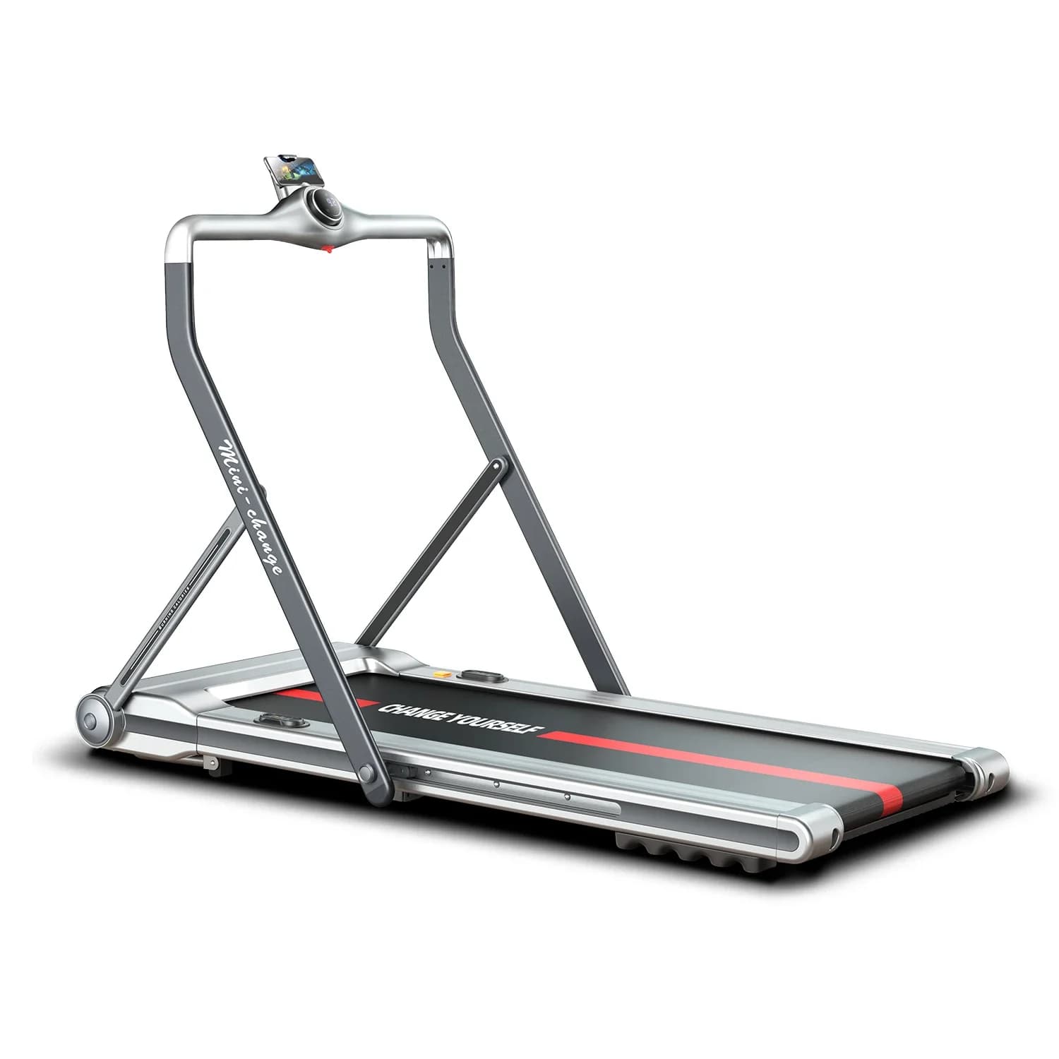 YPOO 46 cm Running belt Foldable Mini treadmill motorized treadmill Mini treadmill racing machine for domestic use with APP
