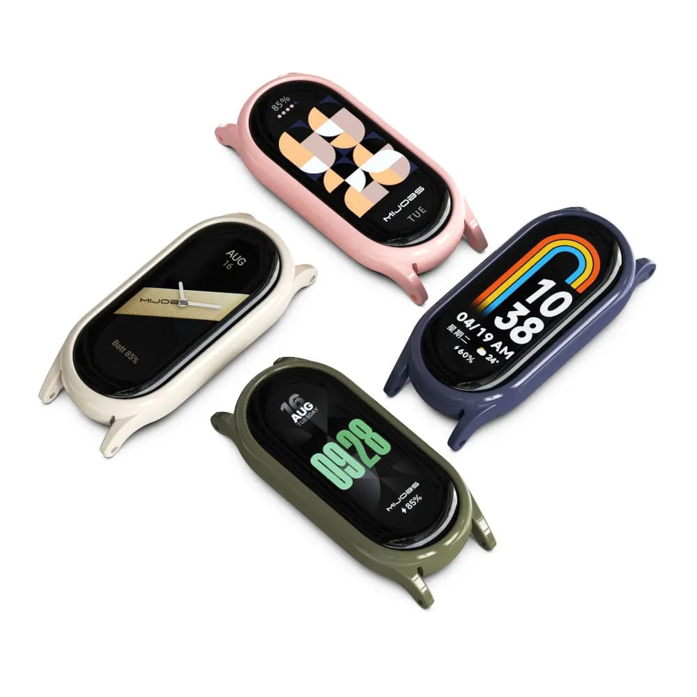 Custodia protettiva per Xiaomi Smart Band 10 9 8 Bracciale Orologio Telaio Mi Band 10 Versione ceramica Protezione per PC