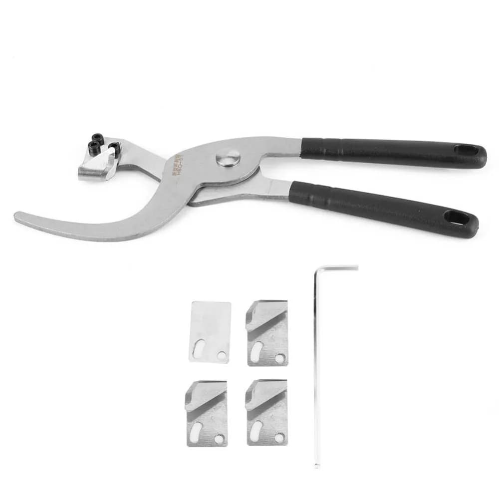 Stainless Steel Tree Branches Cutter Silver Bypass Design Pruning Shears Scissor Hand Operated Sharp Blade Loop Cutter
