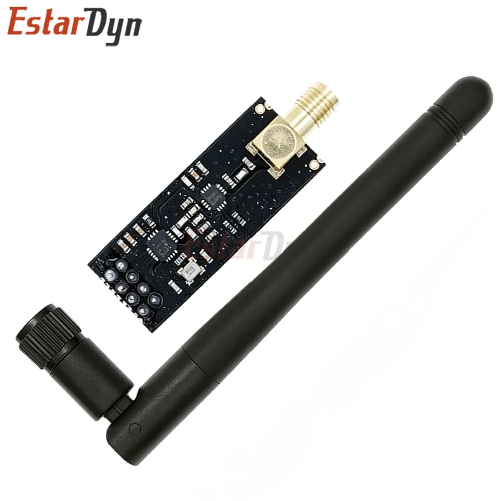 Modulo Wireless Estardyn nRF24L01+PA+LNA 2.4G a Lungo Raggio 1100m con Antenna SMA per Arduino