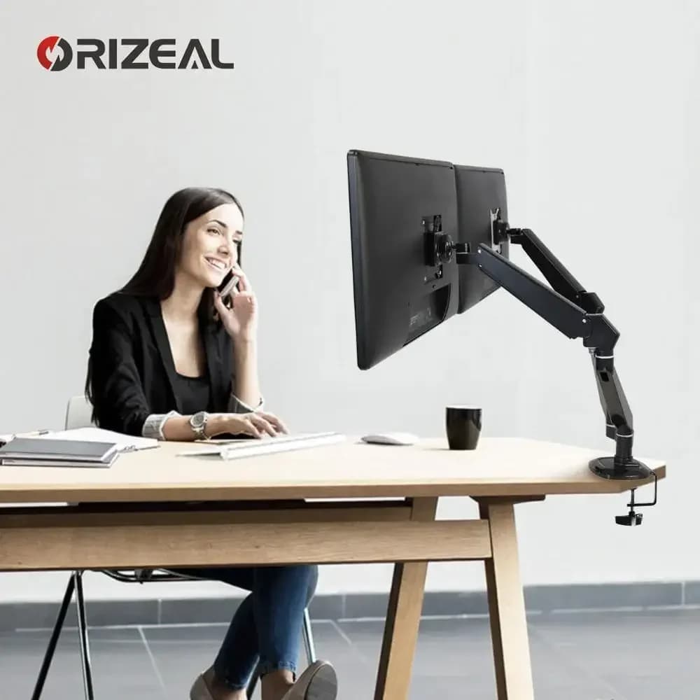 2026 Wholesale Dual Screen Monitor Arm Stand For PC Computer Game
