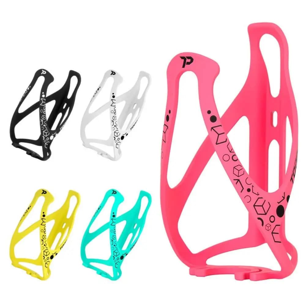 Portaborraccia per Bicicletta in Nylon Resistente, Impermeabile e Durevole, Supporto per Bottiglia in Fibra di Nylon