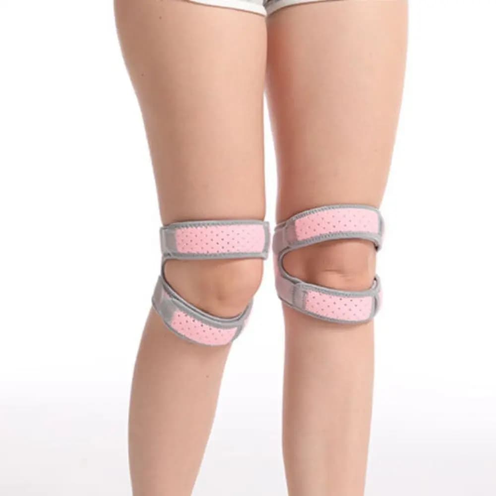 Protezione per Rotula, Supporto per Ginocchio Regolabile, Fascia Protettiva Morbida per Rotula, Supporto Professionale Traspirante per Ginocchio Sportivo e Fitness