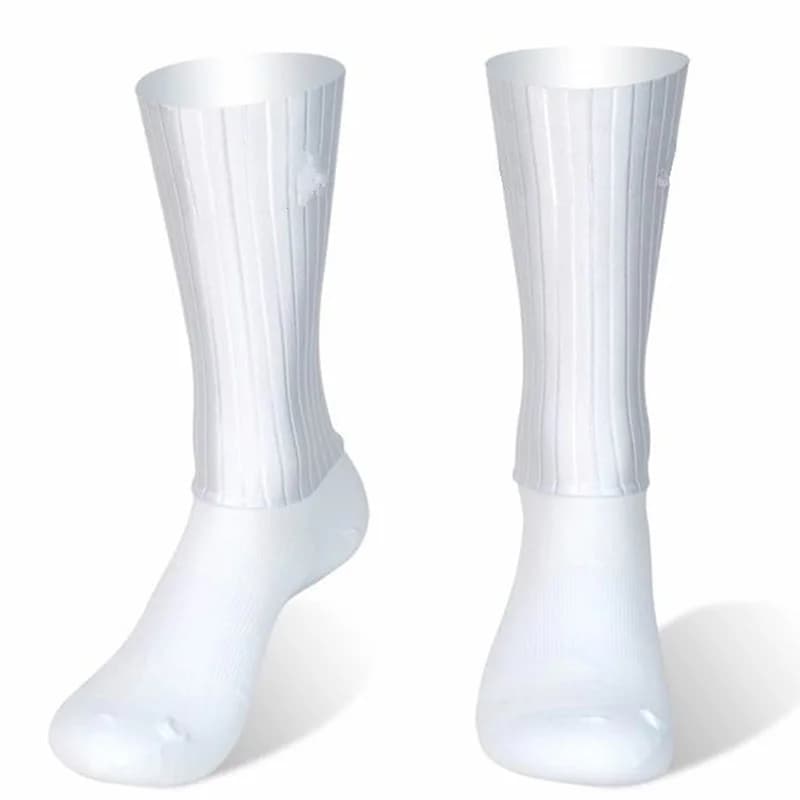 Calzini aerodinamici estivi in silicone antiscivolo Calzini da ciclismo Whiteline 2024 Calzini da bici da corsa sportivi da bicicletta da uomo Calcetines Ciclismo