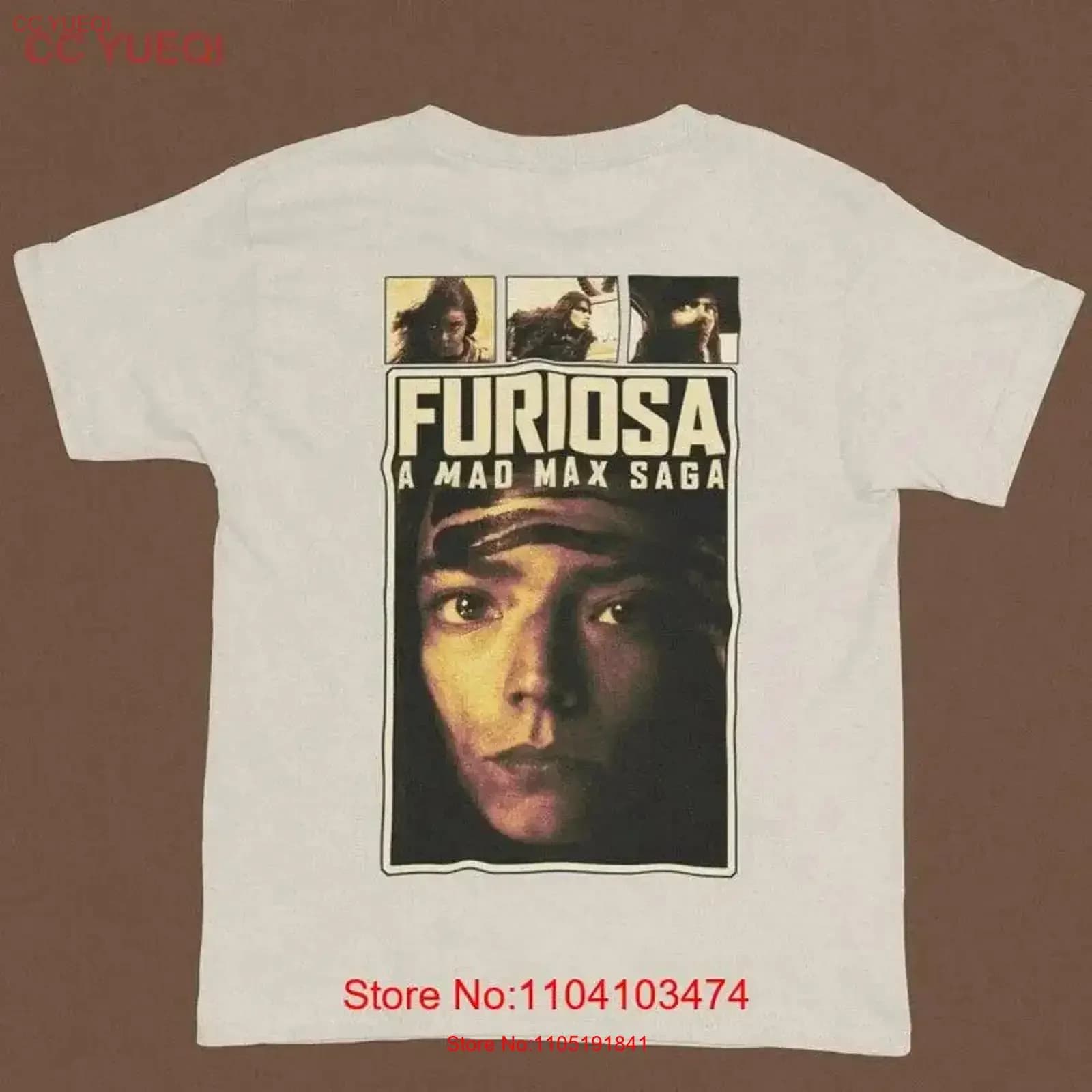 Furiosa A Mad Max Saga T shirt vintage Washed Breathable designer clothes fashion Stylish Soft Unisex Versatile homme