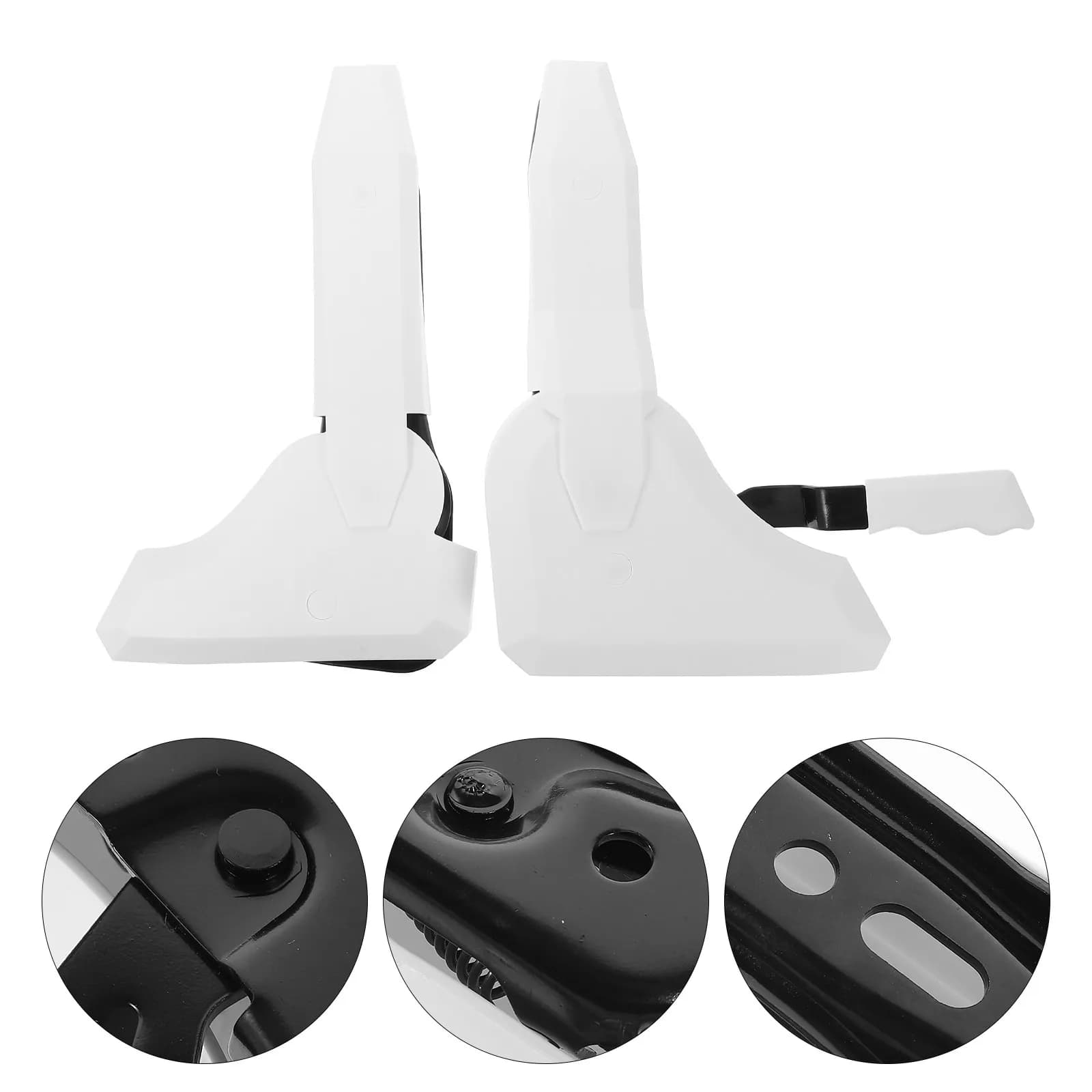 2Pcs Robust Metal Angle Adjuster for Chair Backrest 180 Degree Swivel Regulator Compatible with Gaming Office Racing Seats Parts
