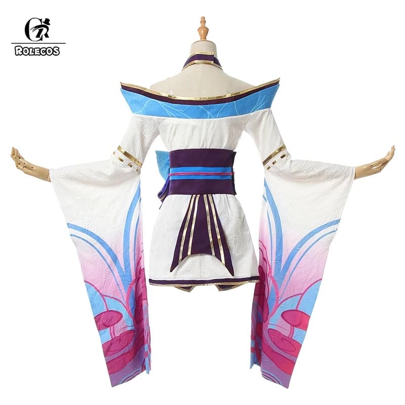 Costumi Cosplay Game Spirit Blossom Ahri Sexy per Donna