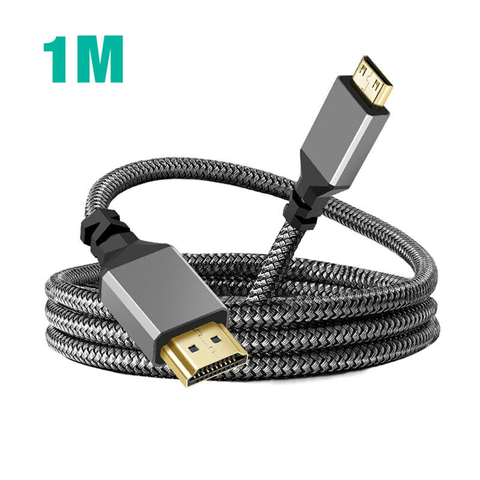 4K/60Hz 1080p MINI HDMI compatible with HDMI 18Gbps line conversion cable Fast transmission for HDTV tablet camera