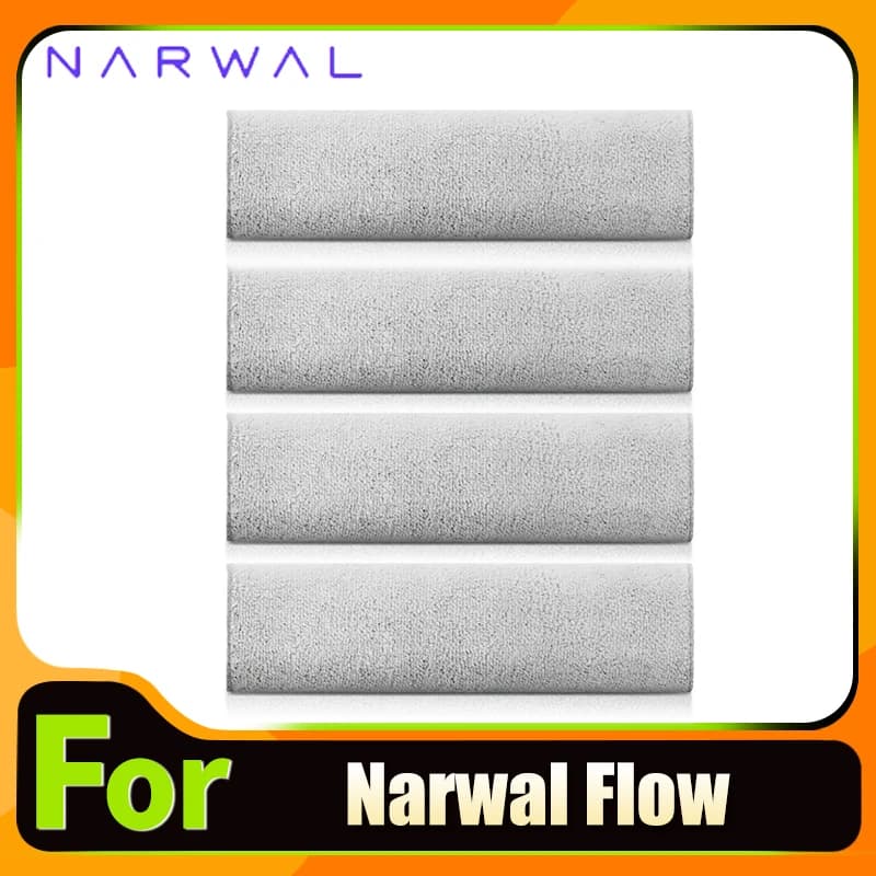 Accessories For 나르왈 Narwal Flow Robot Vacuum Cleaner Roller Side Brush HEPA Filter Mop Pad Dust Bag Replacement Spare Parts