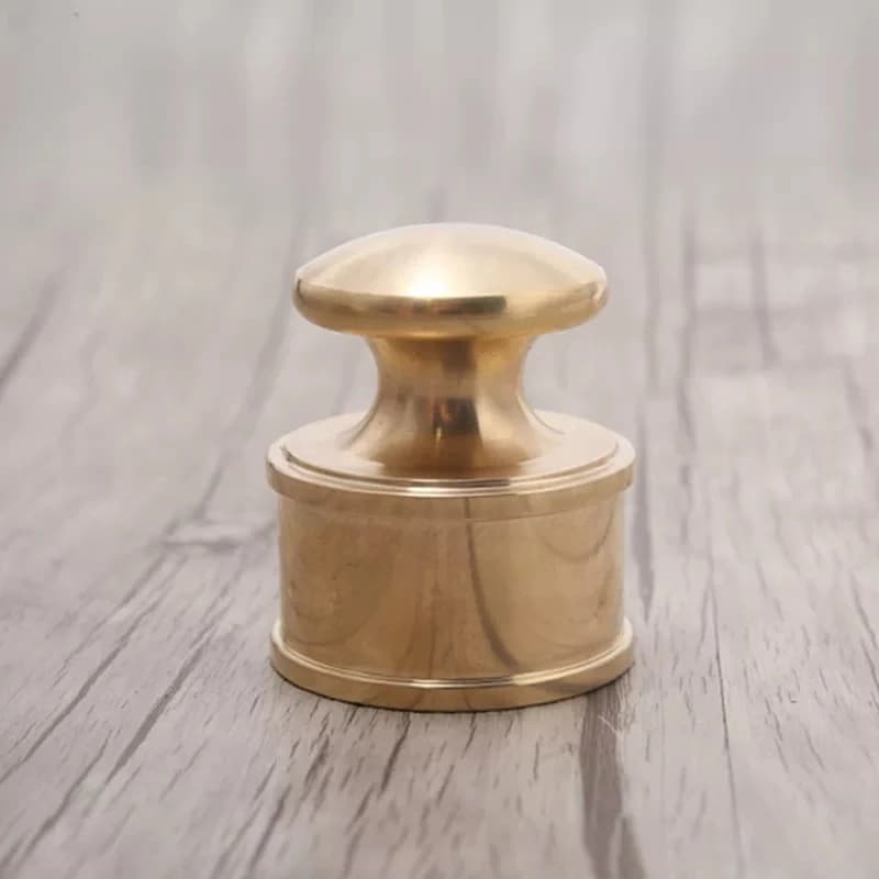 Handmade DIY Leather Craft Tools, Brass Leather Weight, Special Pressing Weight for Leather Carving, Cutting and Plate Making