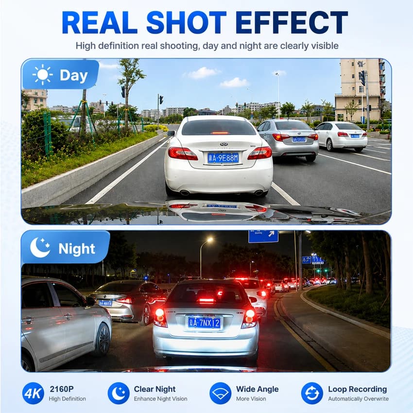 For Chery Explore 06 2024-2026 For Chery Jaecoo J7 2024-2026 Plug and Play HD 4K WiFi Car DVR Video Recorder Dash Cam DashCam