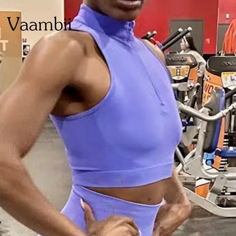 Top Sportivo da Donna Dyna con Zip 1/4, Reggiseno Sportivo con Cerniera Frontale, Abbigliamento per Fitness, Palestra, Pilates, Yoga e Corsa