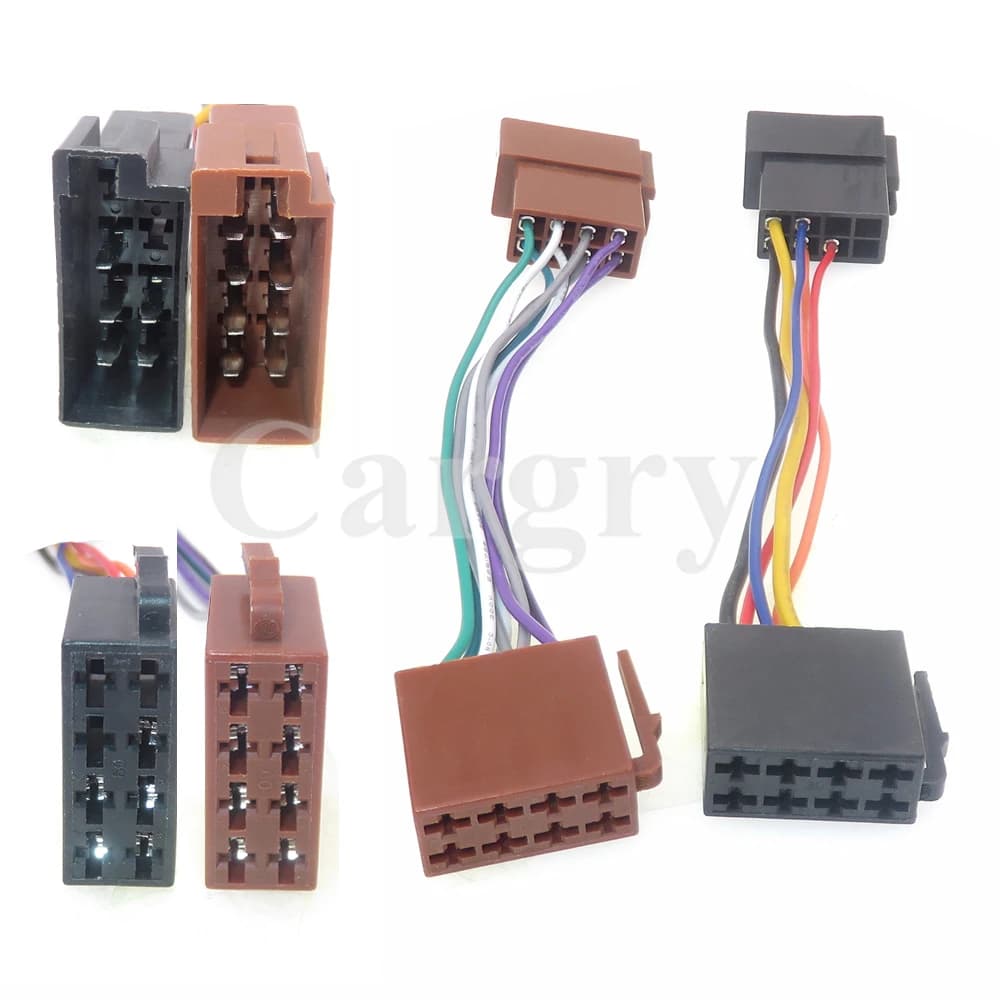 1 Set 8P maschio da spina a presa femmina adattatori per cavi Audio Radio 962191-1 963121-1 muslimex 962189-1 962191-1 106455-4 106455-3