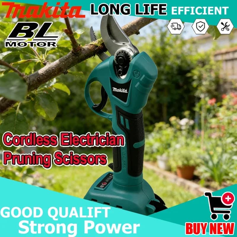 Makita 18V Professional Electric Scissors Battery, Power Supplies, Wireless Troncarami, Garden Tools