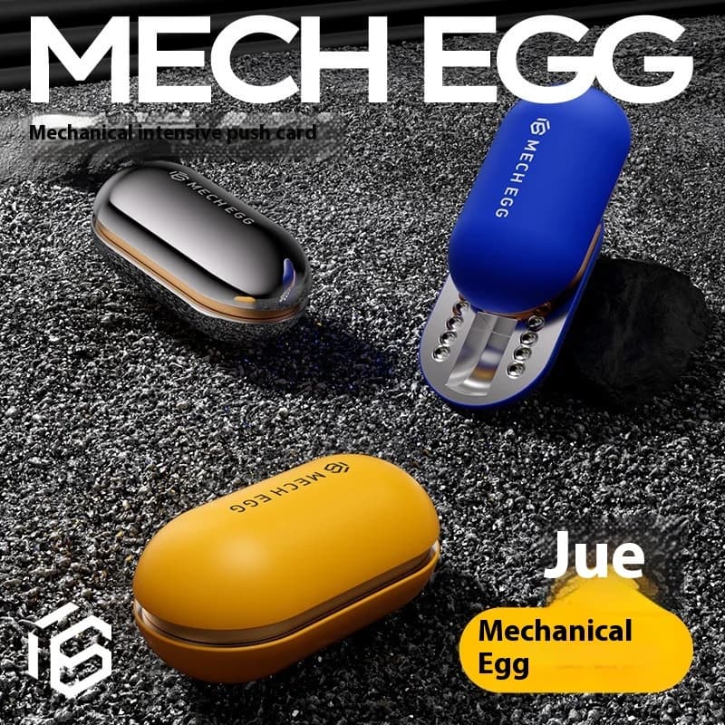 EDC Meccanico Push Coin Metallo Giocattolo antistress Fidget Spinner Moneta portatile Spingendo il giocattolo di sollievo dal suono per alleviare lo stress