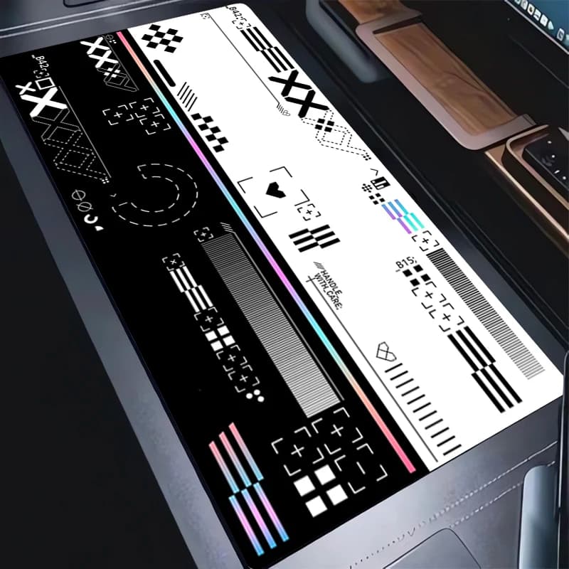 Tappetino per mouse E-sports Anime, accessori professionali per il gaming, tappetino da scrivania in gomma con bordi rinforzati, tappetini per mouse CSGO Gamer, superficie liscia