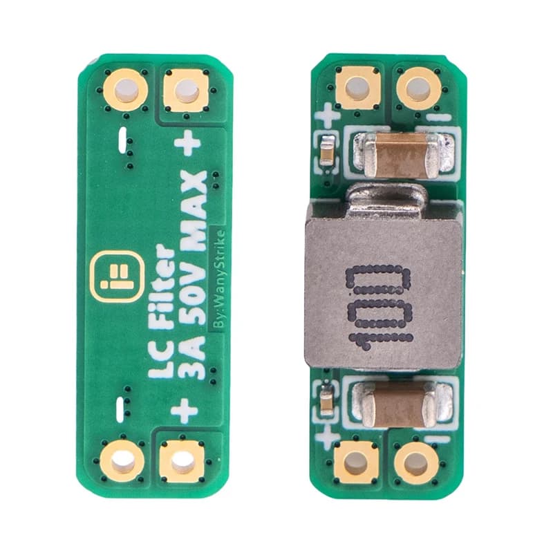 ●1PCS IFlight LC Filter Module 3A 50V Built in Reverse Polarity Protection For RC FPV Freestyle Drone Camera AV Transmitter