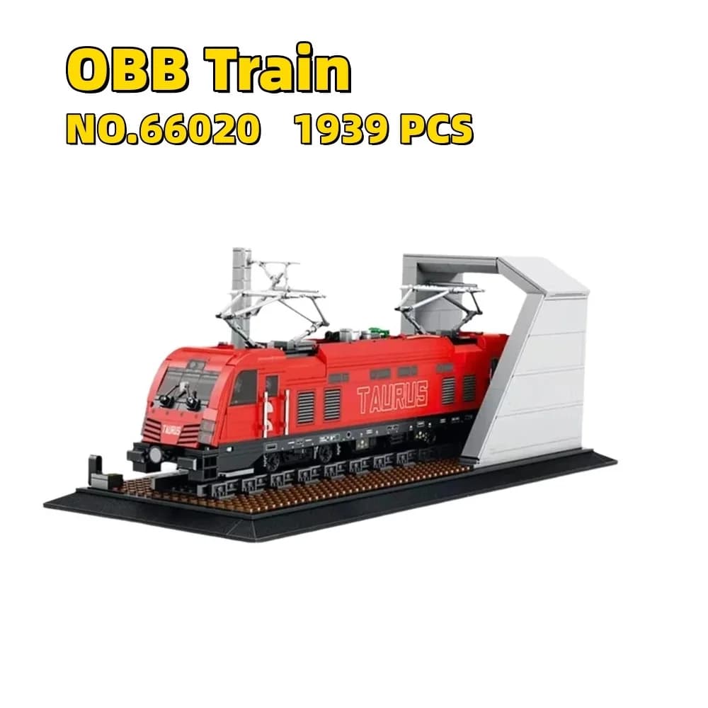 Set di Costruzioni Educativo Taurus Treno Passeggeri Europeo 1939 Pezzi NO.66020 Modello MOC per Bambini