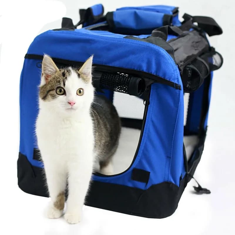 Borsa da trasporto per animali domestici, gabbia trasportino morbida e traspirante per animali oltre i 11 kg, borsa per il trasporto di cani e gatti