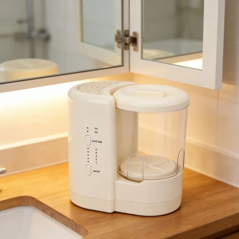 2 In 1 Multifunctional Electric Makeup Brush Cleaner Automatic Underwear Washing Machine Small Washer For Home Apartment Dorm
