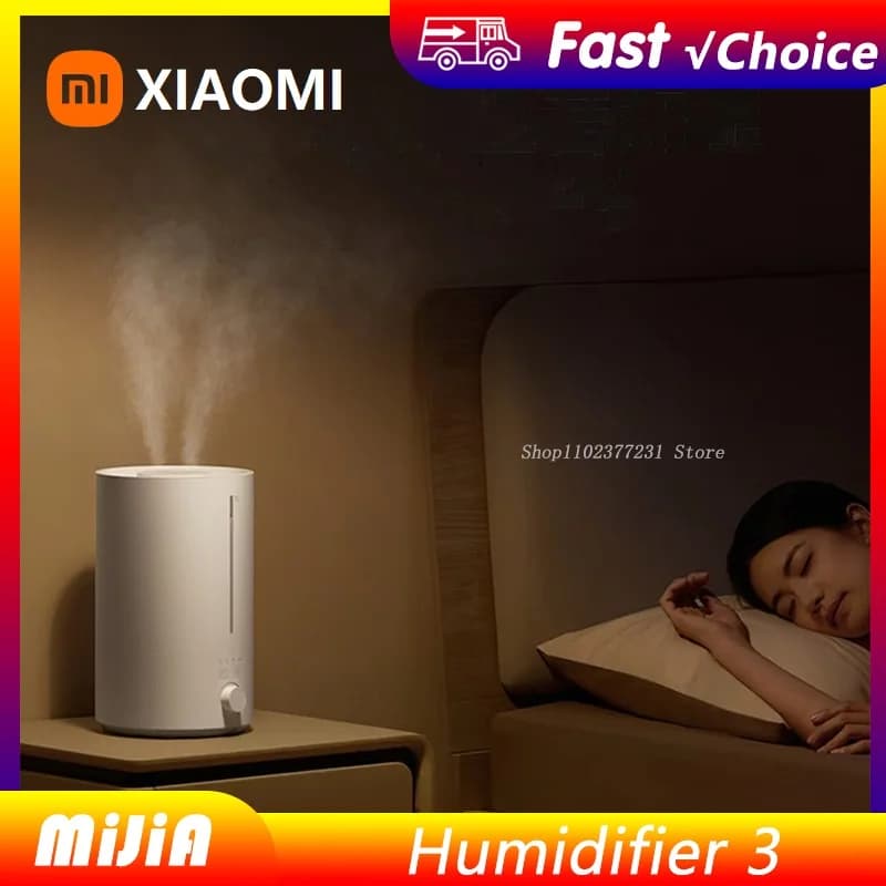 NUOVO Xiaomi Norma Mijia Umidificatore 3 350ml Umidificazione 4.5Grande Capacità Squisito Mist Maker Aggiungi Acqua Controllo Umidità Domestica