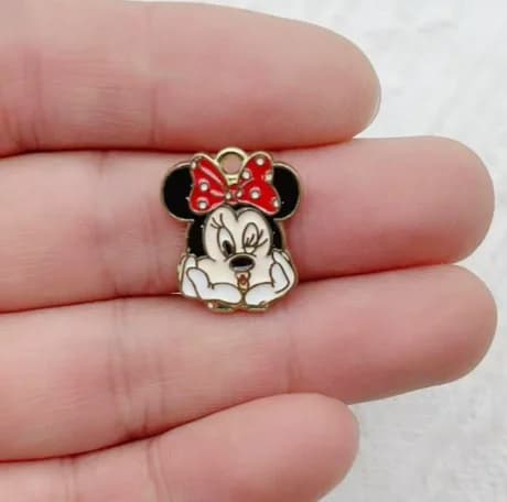 Set di 10 Pezzi: Ciondoli per Orecchini, Portachiavi Fai-da-Te, Collane, Bracciali, Accessori per Gioielli Fatti a Mano, Regalo