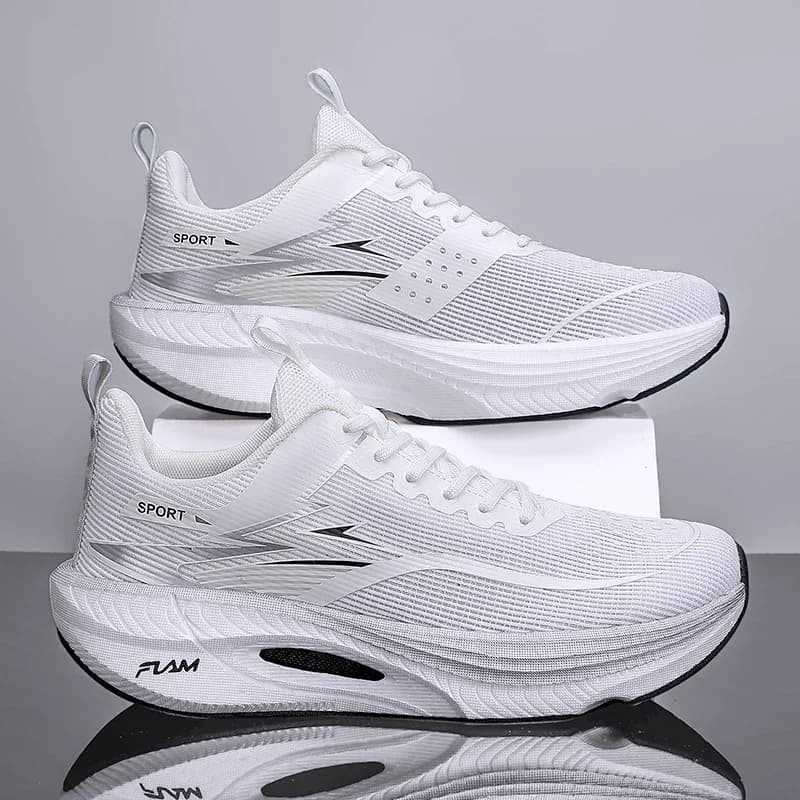 Men's sneakers in breathable mesh unisex light soft running shoes with thick sole torque shoes athletics sneakers women's sports shoes