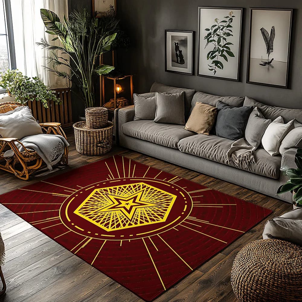 Tappeto astratto moderno Zerbino Tappeto per interni ed esterni Decorazioni per il soggiorno Tappetino antiscivolo Decorazioni per la casa Tappeti con motivi geometrici