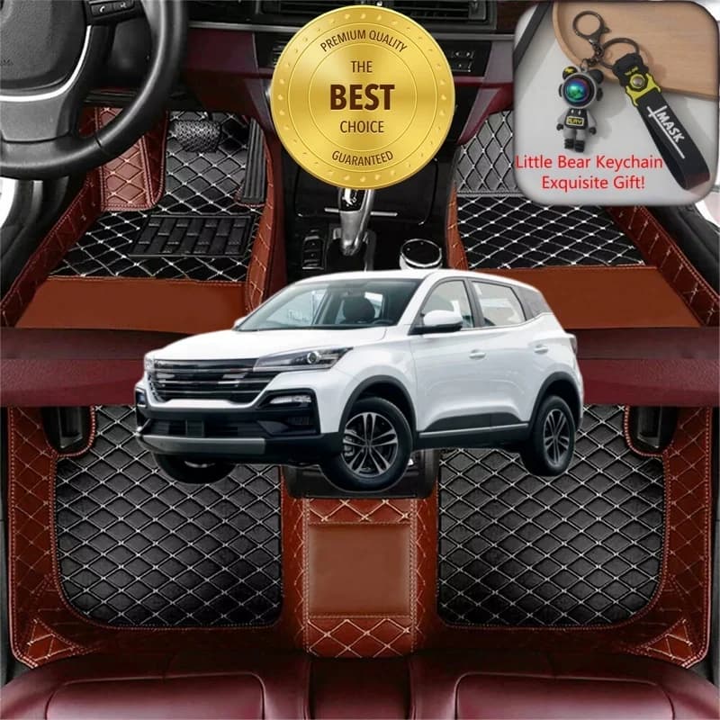 Customized Car Mats for Kaiyi X3, Auto Accessories, Custom Waterproof Mats, Left/ Right Guide Mats