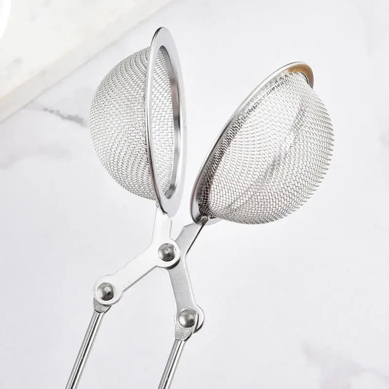Durable Stainless Steel Tea Ball Infuser Fine Mesh Filter Reusable Food Grade Strainer for Loose Tea Home Brewing