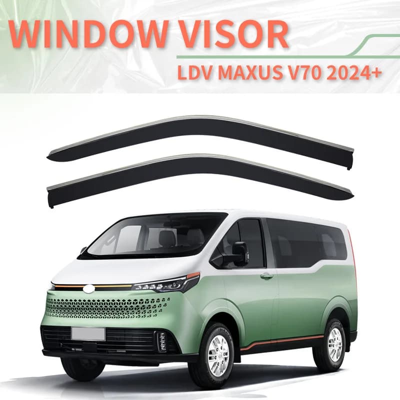 2 pezzi per LDV MAXUS V70 finestrino per auto tenda da sole abbracci parabrezza finestrino laterale pioggia parasole accessori auto
