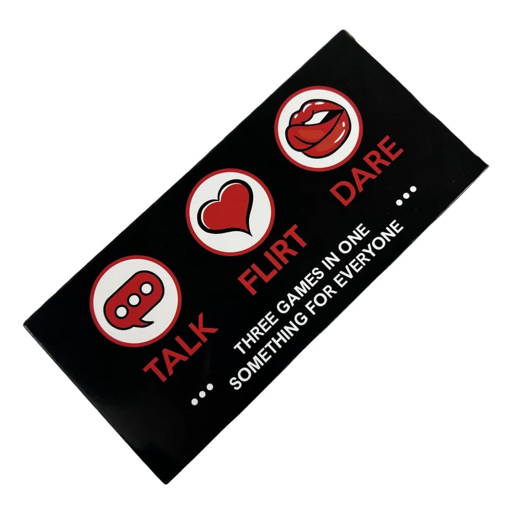Carte Talk Or Flirt Or Dare Gioco di carte romantiche sexy con data notturna per coppie amanti Partneri Gioco per adulti impertinente Regali di San Valentino