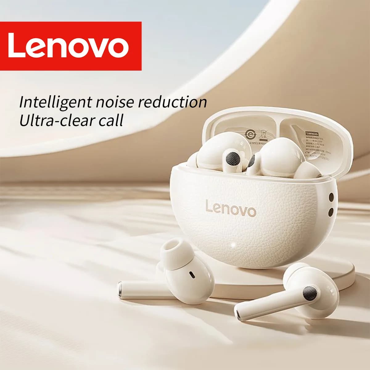 Lenovo Tws Gaming Auricolari Bluetooth 5.4 Latenza ultrabassa Enc Cancellazione del rumore Chiamata HD Auricolari da corsa wireless a lunga durata