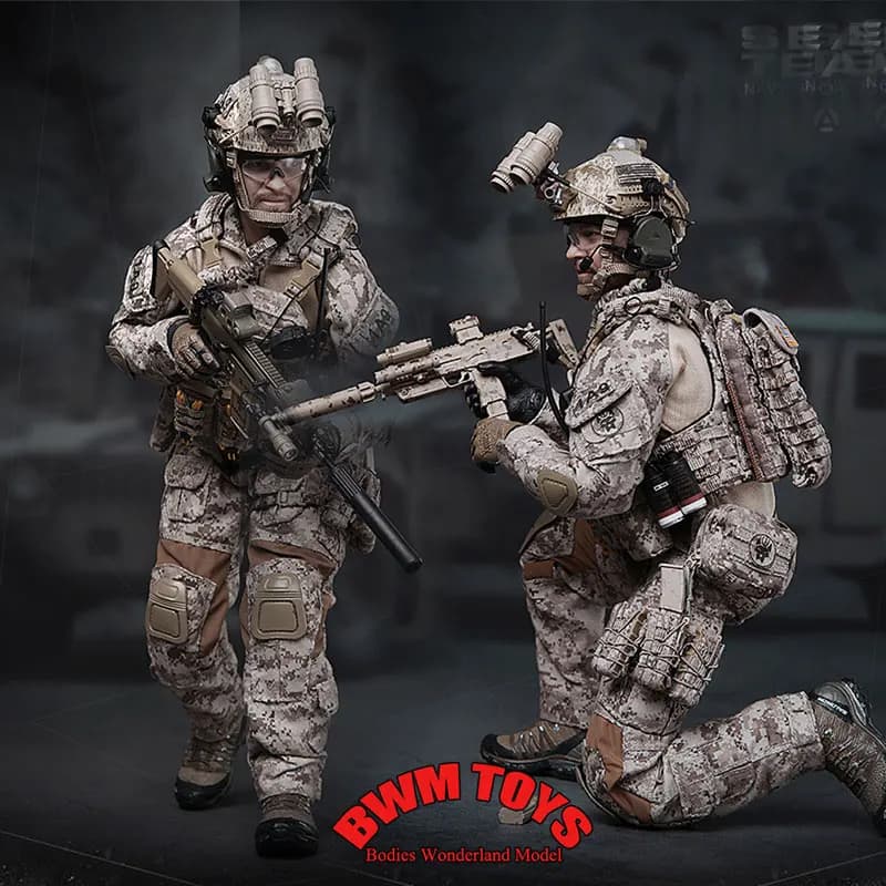 Disponibile MINITIMES M012 Scala 1/6 Soldato Maschio US Navy Seal Team Capitano delle Forze Speciali Action Figure da 12 Pollici Collezione