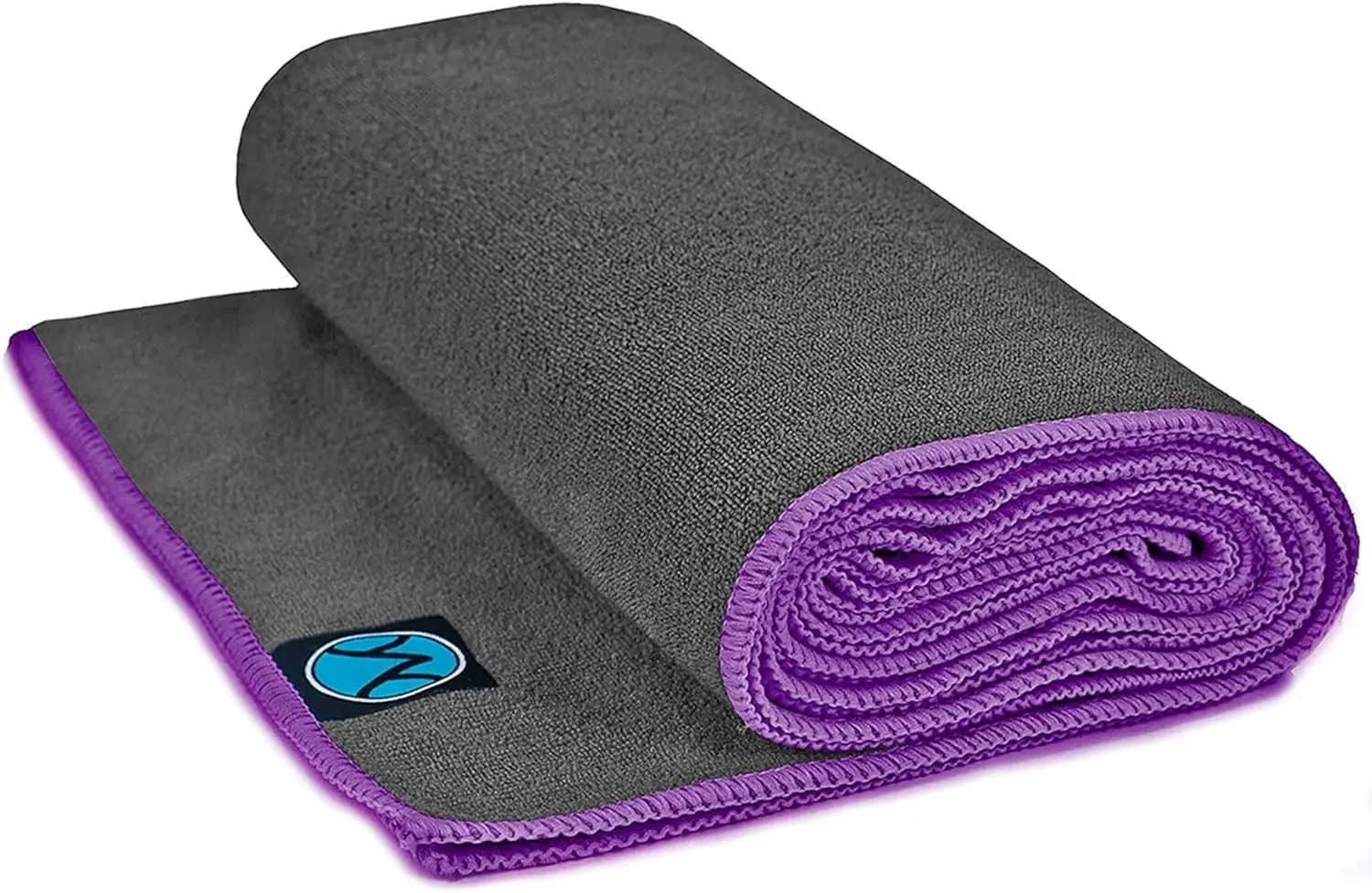 Telo Antiscivolo per Tappetino Yoga per Hot Yoga, Microfibra Super Assorbente, Asciugatura Rapida, 24x72 Pollici