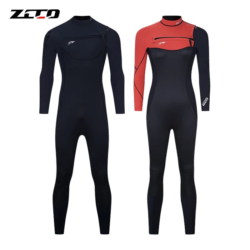 Muta in neoprene premium da 3 mm Donna Uomo Scuba Diving Mute termiche invernali calde Tuta intera Nuoto Surf Kayak Attrezzatura