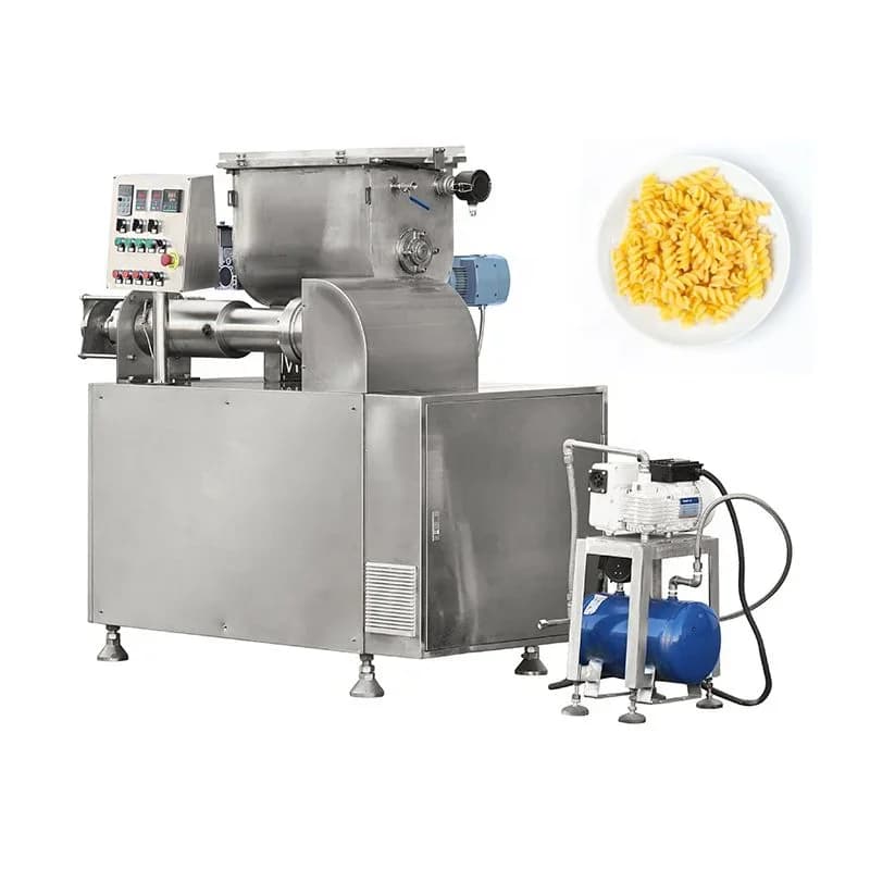 Macchina industriale per la produzione di pasta di macaroni Macchina per estrusori di snack italiani