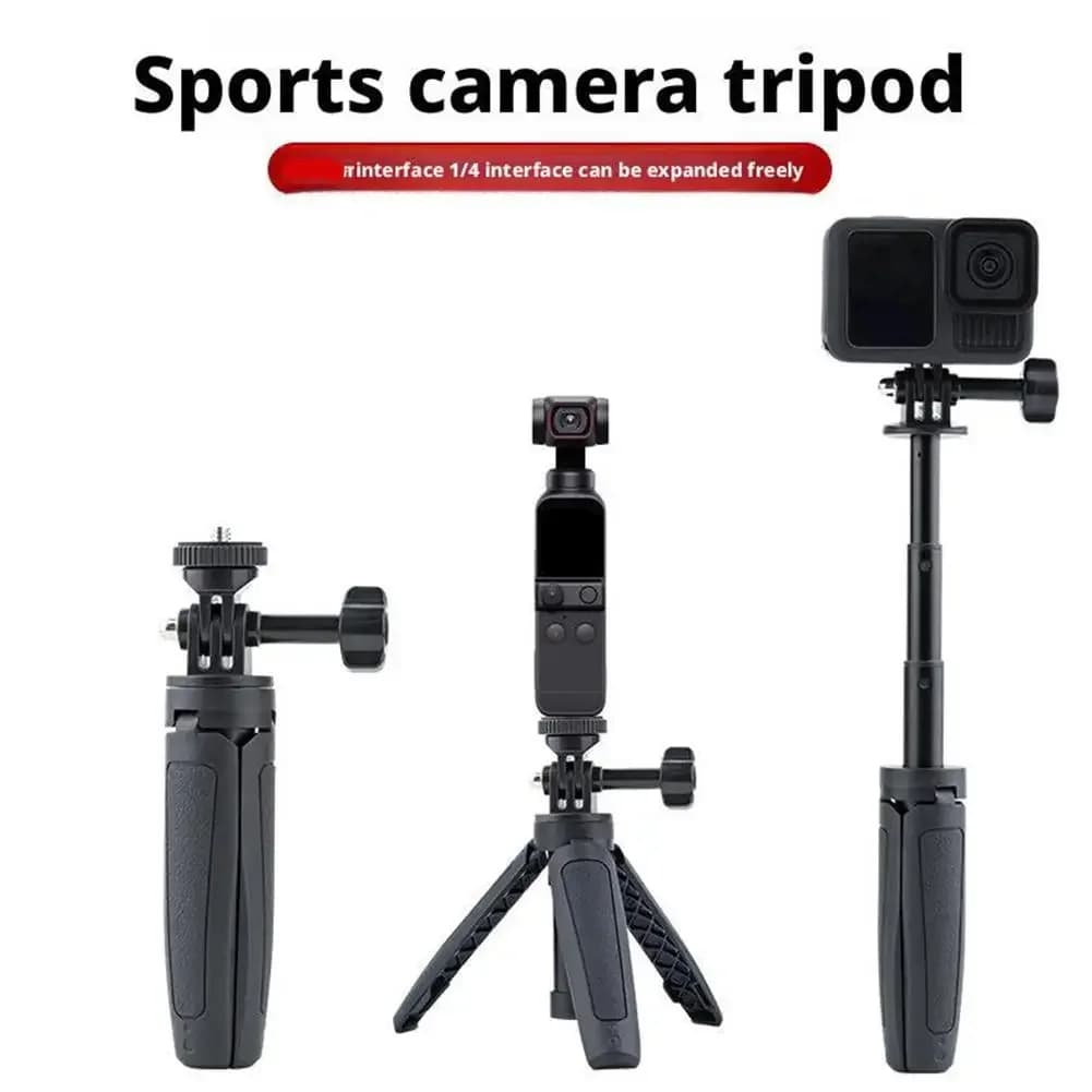 Selfie stick tripod for Insta360 X4 X3 Ace Pro 2 DJI Action 5 4 Pro Pocket 3 GoPro Selfie Stick with tripod accessories