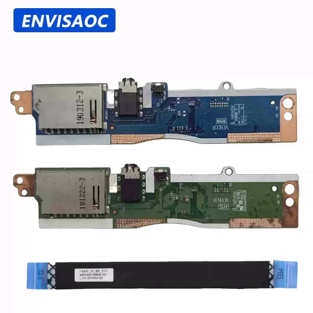 OEM For Lenovo S145-14 S145-14IGM S145-14IKB S145-14IIL 14IWL 14AST Laptop Card Reader Audio Jack Switch Power Button Board